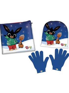 Bing Bunny Set Hat, Scarf and Gloves - Fleece