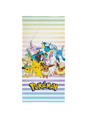 Pokemon Strandlaken Stripes 70 x 140 cm -Katoen