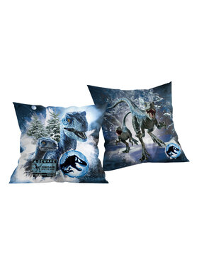 Jurassic World Decorative cushion Beware 40 x 40 cm Polyester