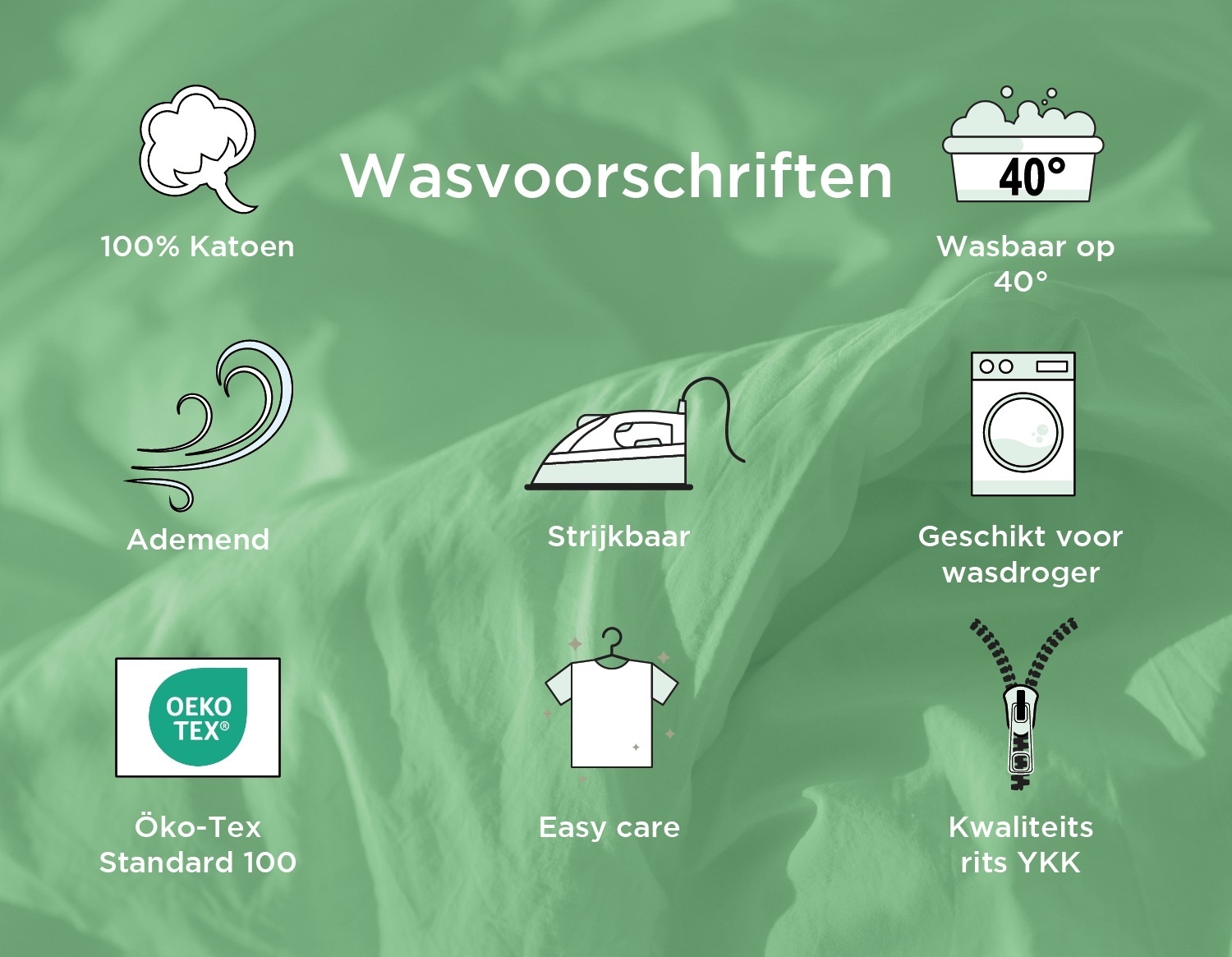Faro Duvet cover Kapoentje - 140 x 200 + 70 x 90 cm - Cotton