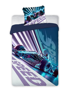 Faro Duvet cover Race Car 140 x 200 + 70 x 90 Cotton