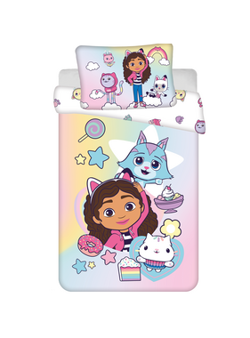 Gabby's poppenhuis BABY / Peuter dekbedovertrek Sugar Dream 135 x 100 Katoen