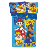 Paw Patrol BABY / Peuter dekbedovertrek Pawsome - 135 x 100 + 40 x 60 cm - Katoen