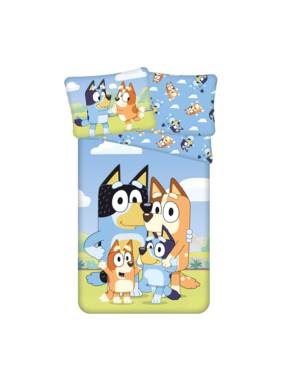 Bluey Duvet cover Happy Family 140 x 200 cm / 70 x 90 cm Cotton