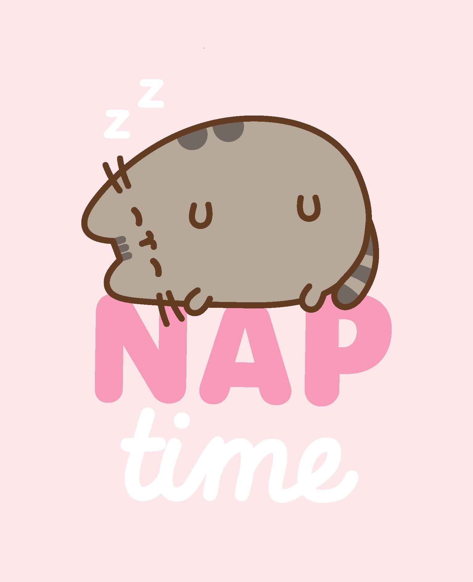 Pusheen  Fleece blanket Nap Time - 130 x 160 cm - Polyester