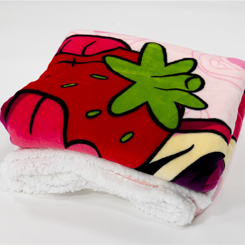 Toy Story Sherpa Fleeceplaid Lotso - 130 x 170 cm - Polyester/fleece