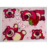 Toy Story Sherpa Fleeceplaid Lotso - 130 x 170 cm - Polyester/fleece