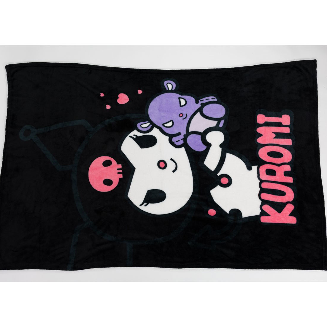 Kuromi Fleece deken Teddybear - 110 x 150 cm Polyester