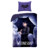 Wednesday Duvet cover Nevermore - 140 x 200 + 70 x 90 cm - Polyester
