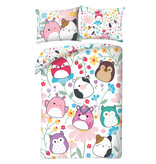 Squishmallows Duvet cover Hug - 140 x 200 + 70 x 90 cm - Polyester