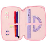 Disney Lilo & Stitch Gevuld Etui Ice - 37 stuks - 19,5 x 12,5 x 5,5 cm - Polyester