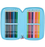Disney Lilo & Stitch Filled Case Happy - 37 pieces - 19.5 x 12.5 x 5.5 cm - Polyester