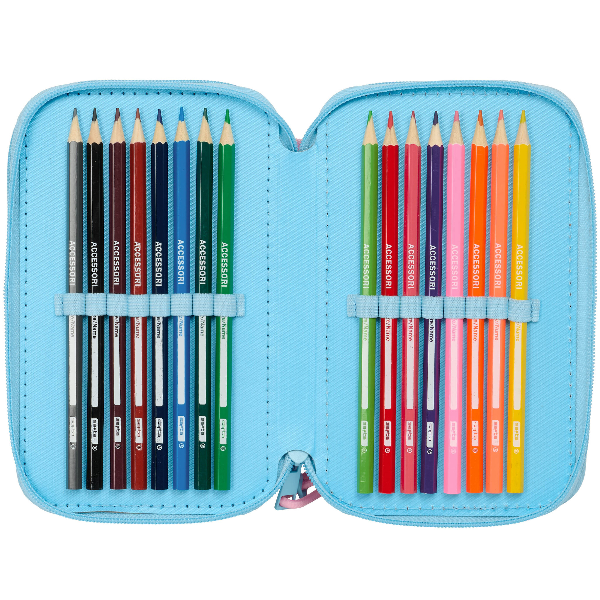 Disney Lilo & Stitch Filled Case Happy - 37 pieces - 19.5 x 12.5 x 5.5 cm - Polyester