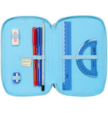 Disney Lilo & Stitch Filled Case Happy - 37 pieces - 19.5 x 12.5 x 5.5 cm - Polyester