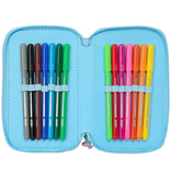 Disney Lilo & Stitch Filled Case Happy - 37 pieces - 19.5 x 12.5 x 5.5 cm - Polyester