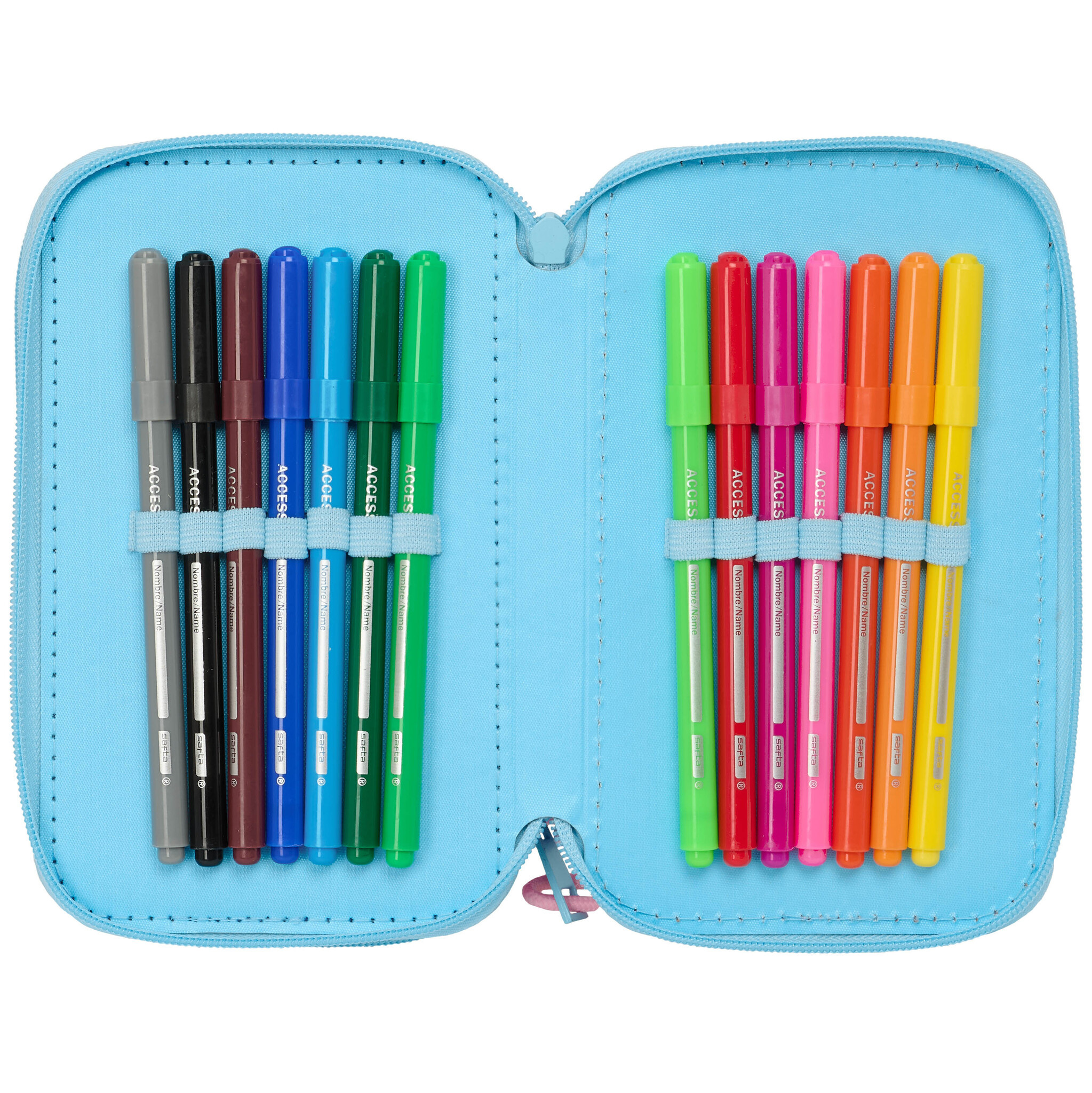 Disney Lilo & Stitch Filled Case Happy - 37 pieces - 19.5 x 12.5 x 5.5 cm - Polyester