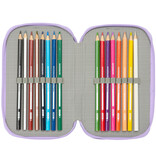Disney Frozen Filled Pencil Case Spirit - 37 pieces - 19.5 x 12.5 x 5.5 cm - Polyester