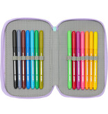 Disney Frozen Filled Pencil Case Spirit - 37 pieces - 19.5 x 12.5 x 5.5 cm - Polyester