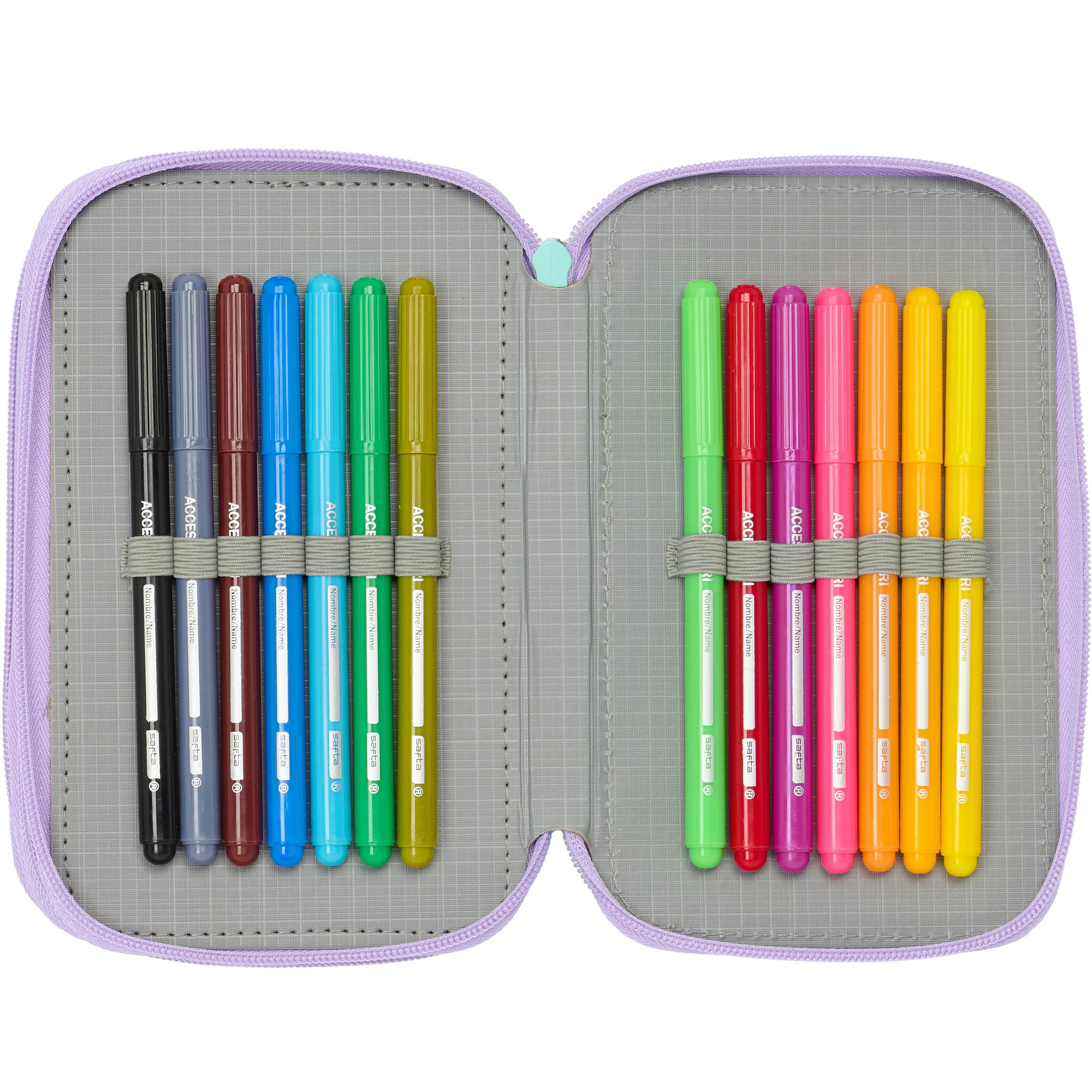 Disney Frozen Filled Pencil Case Spirit - 37 pieces - 19.5 x 12.5 x 5.5 cm - Polyester
