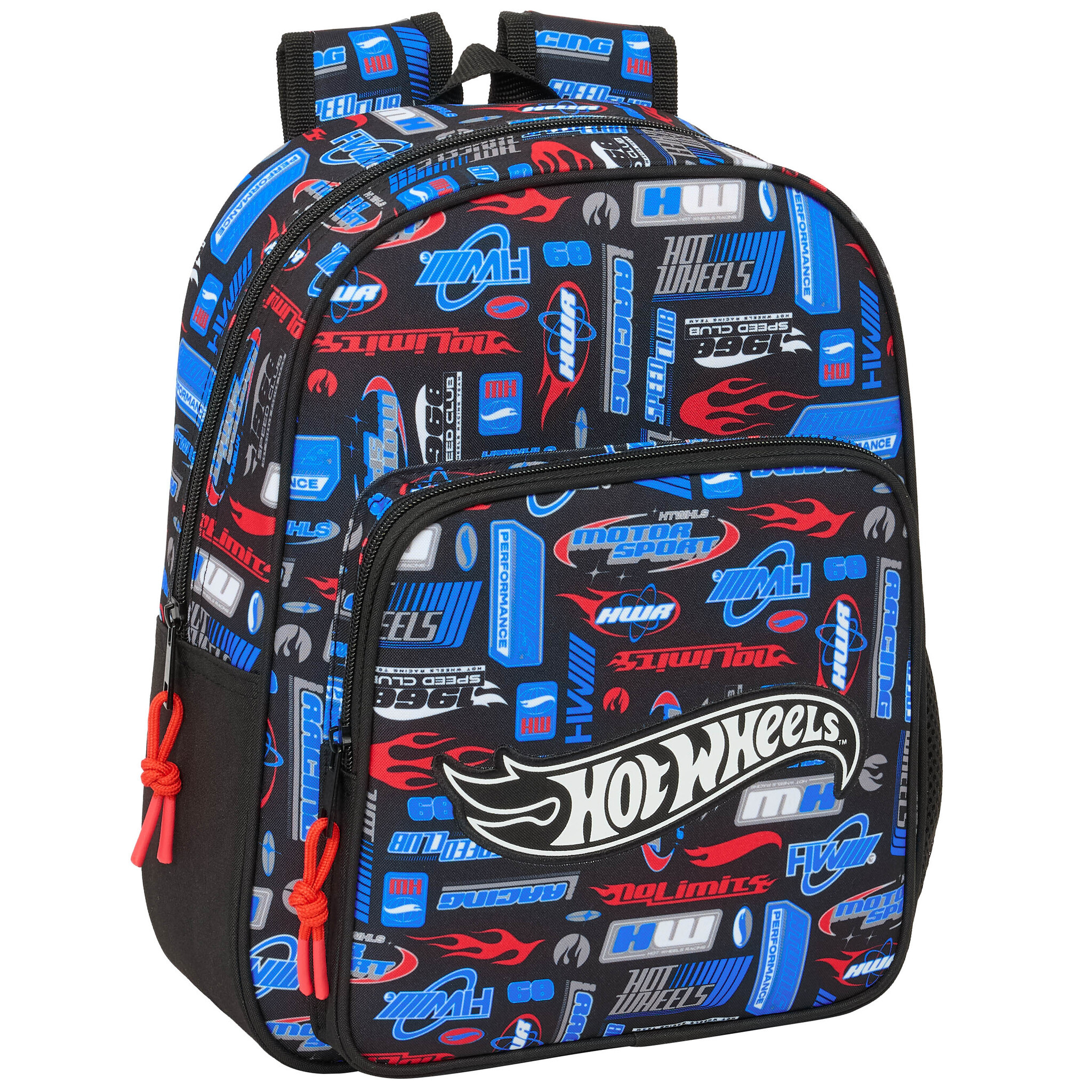 Hot Wheels Backpack Fire Up - 33 x 27 x 10 cm - Polyester