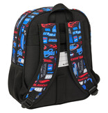 Hot Wheels Backpack Fire Up - 33 x 27 x 10 cm - Polyester