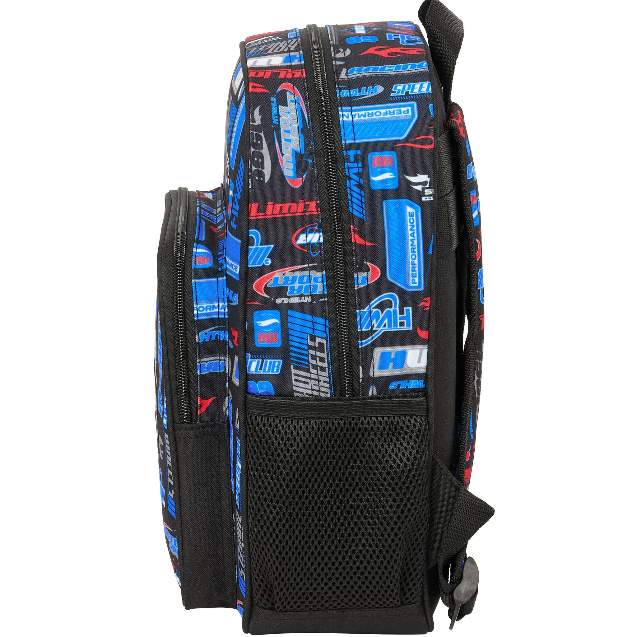 Hot Wheels Backpack Fire Up - 33 x 27 x 10 cm - Polyester