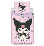 Hello Kitty Dekbedovertrek Kuromi Be You - 140 x 200 cm / 70 x 90 cm - Katoen