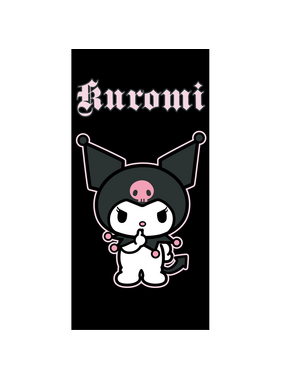 Hello Kitty Kuromi Power Beach Towel - 70 x 140 cm - Cotton