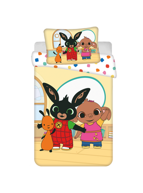 Bing Bunny BABY / Toddler duvet cover Playroom 135 x 100 + 40 x 60 cm Cotton