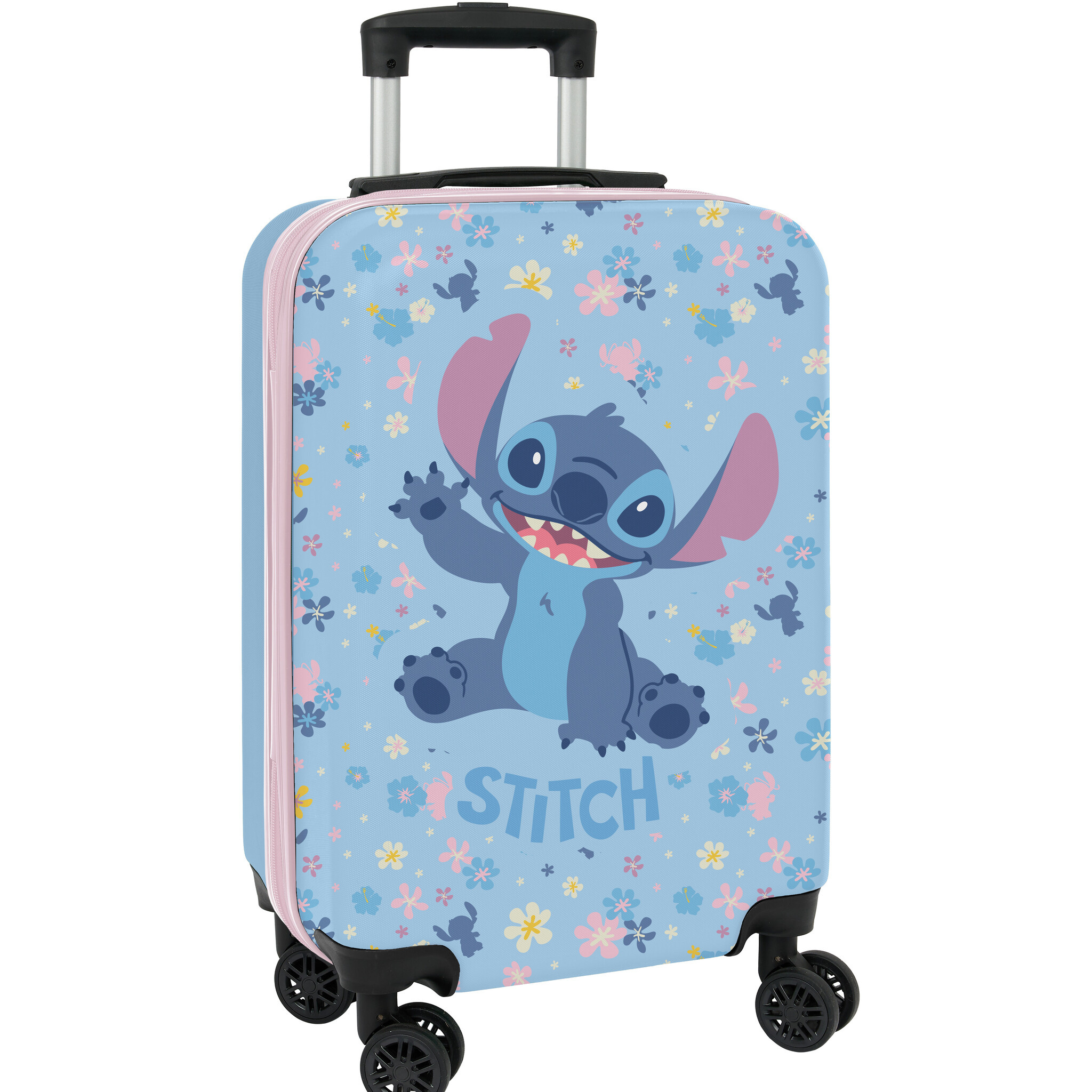 Disney Lilo & Stitch Cabin Trolley Happy - 55 x 34.5 x 20 cm - ABS Hardcase