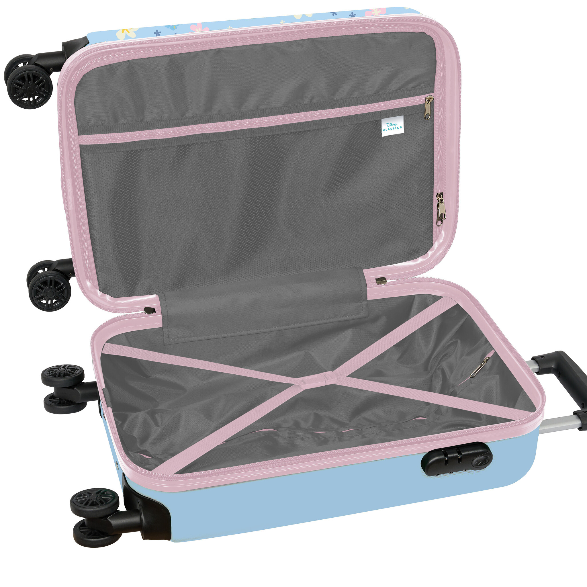 Disney Lilo & Stitch Cabin Trolley Happy - 55 x 34.5 x 20 cm - ABS Hardcase