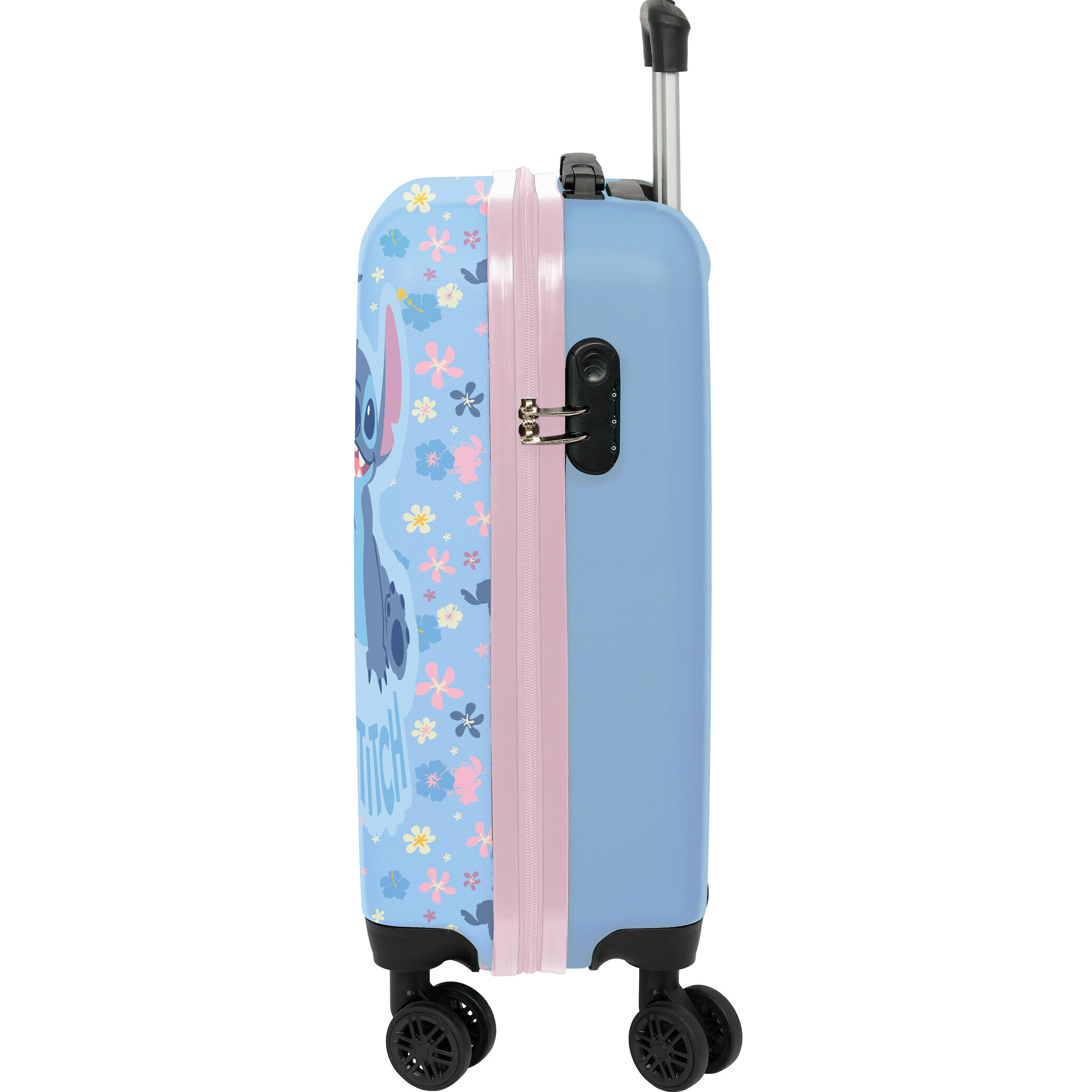 Disney Lilo & Stitch Cabin Trolley Happy - 55 x 34.5 x 20 cm - ABS Hardcase