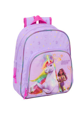 Unicorn Academy Backpack Rainbow 34 x 28 x 10 cm Polyester