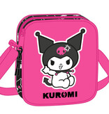 Hello Kitty Kuromi Mini Shoulder Bag - 18 x 16 x 4 cm - Polyester