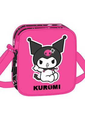 Hello Kitty Mini Shoulder Bag Kuromi 18 x 16 x 4 cm Polyester