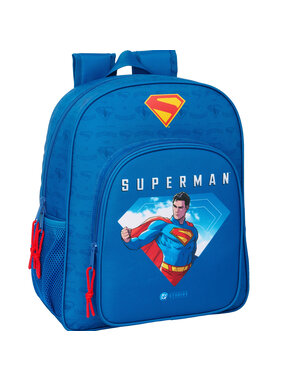Superman Backpack Superhero 38 x 32 x 12 cm Polyester