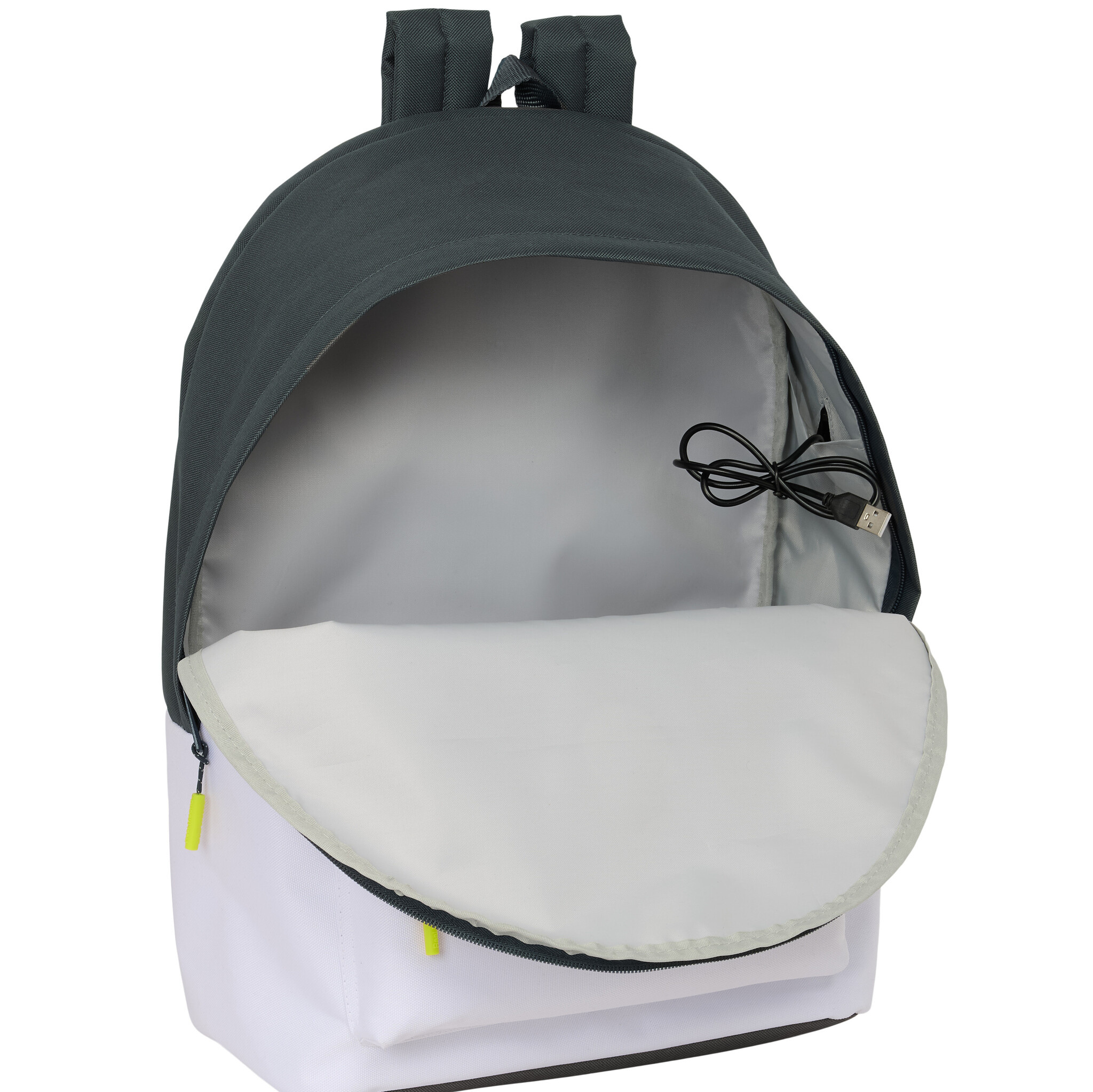Real Madrid Score Backpack - 43 x 31 x 13 cm - Suitable for laptop - Polyester