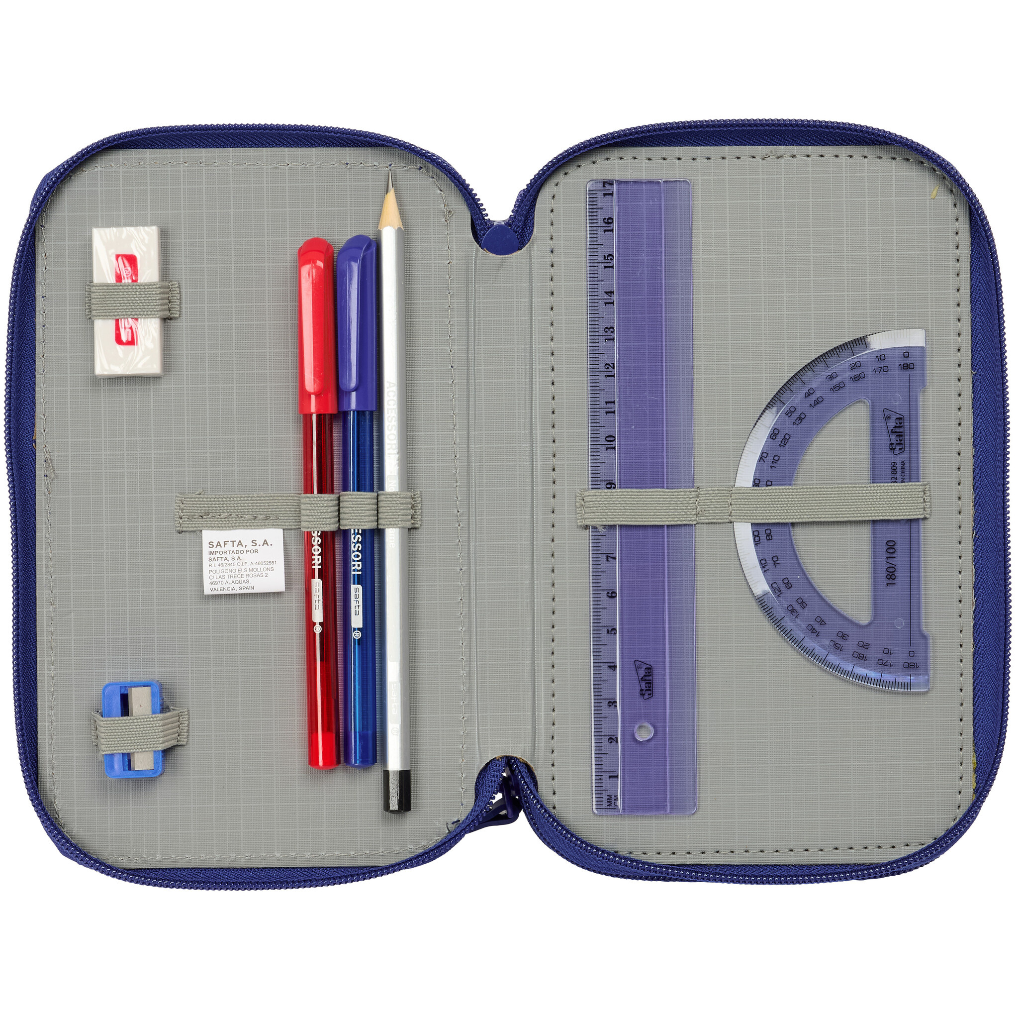 FC Barcelona Gevuld etui Winner - 37 stuks - 19.5 x 12.5 x 5.5 cm - Polyester
