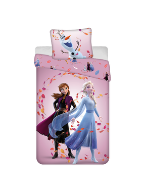 Disney Frozen Dekbedovertrek Magical Time 140 x 200 cm / 50 x 70 cm Katoen