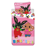 Bing Bunny Playing Together Duvet Cover - 140 x 200 cm / 70 x 90 cm - Cotton