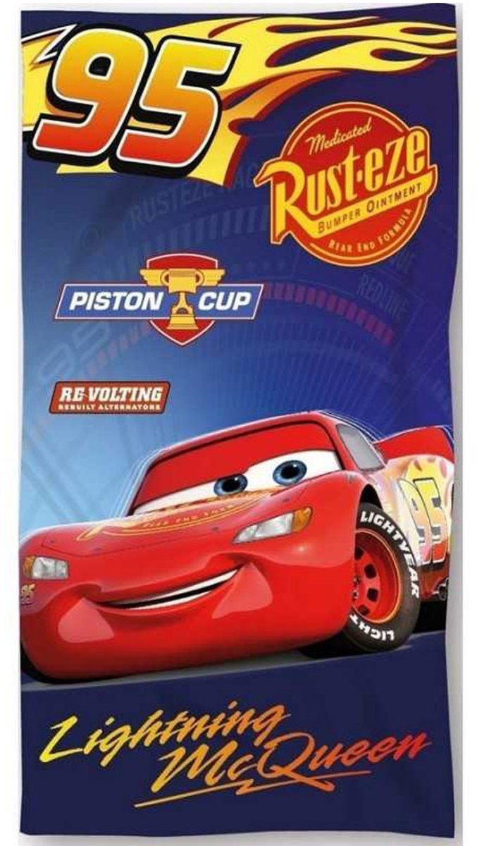 Disney Cars Strandlaken Piston Cup - 70 x 140 cm - Katoen