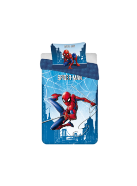 Spiderman dekbedovertrek - Eenpersoons - 140 x 200 cm / 60 x 70 cm - Katoen