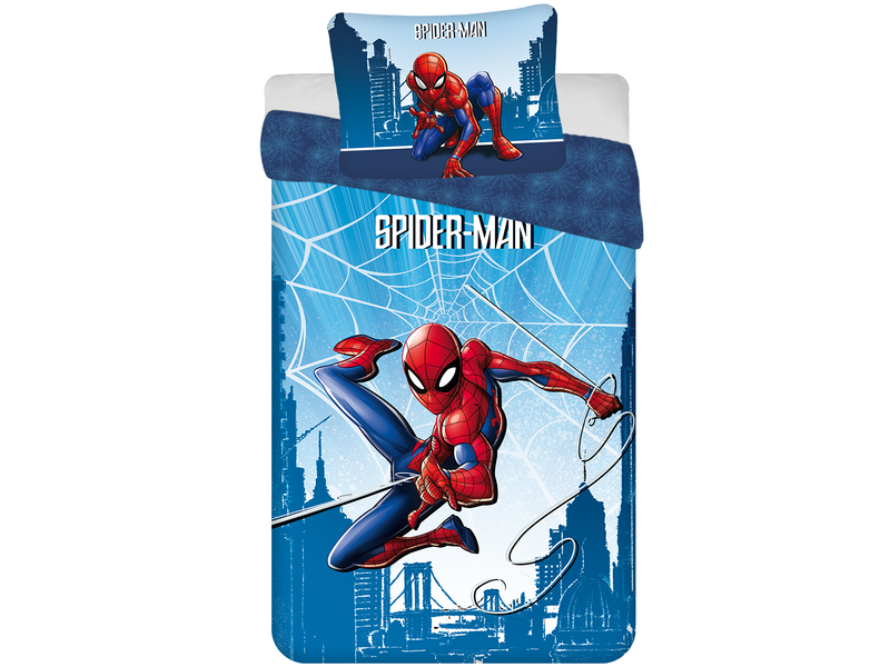 Spiderman dekbedovertrek - Eenpersoons - 140 x 200 cm / 60 x 70 cm - Katoen