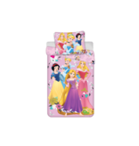 Disney Princess dekbedovertrek - Eenpersoons - 140 x 200 cm / 60 x 70 cm - Katoen