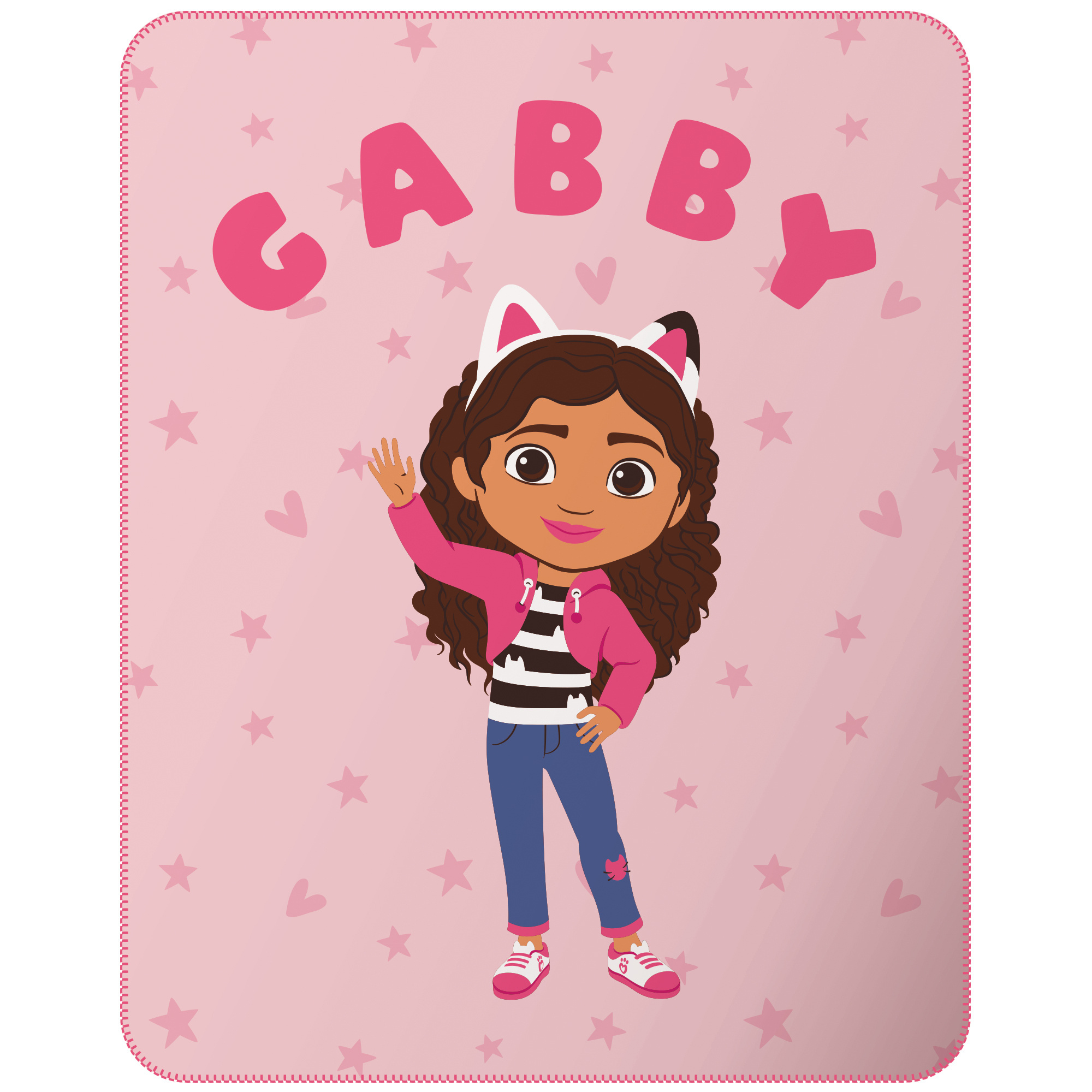 Gabby's poppenhuis Fleece plaid Cuddle - 110 x 140 cm - Polyester