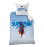 Superman Look Up Duvet Cover - 140 x 200 + 63 x 63 cm - Cotton