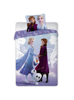 Disney Frozen Sister Duvet Cover 140 x 200 cm / 70 x 90 cm Cotton