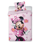 Disney Minnie Mouse Dekbedovertrek Pretty - 140 x 200 cm / 70 x 90 cm - Katoen