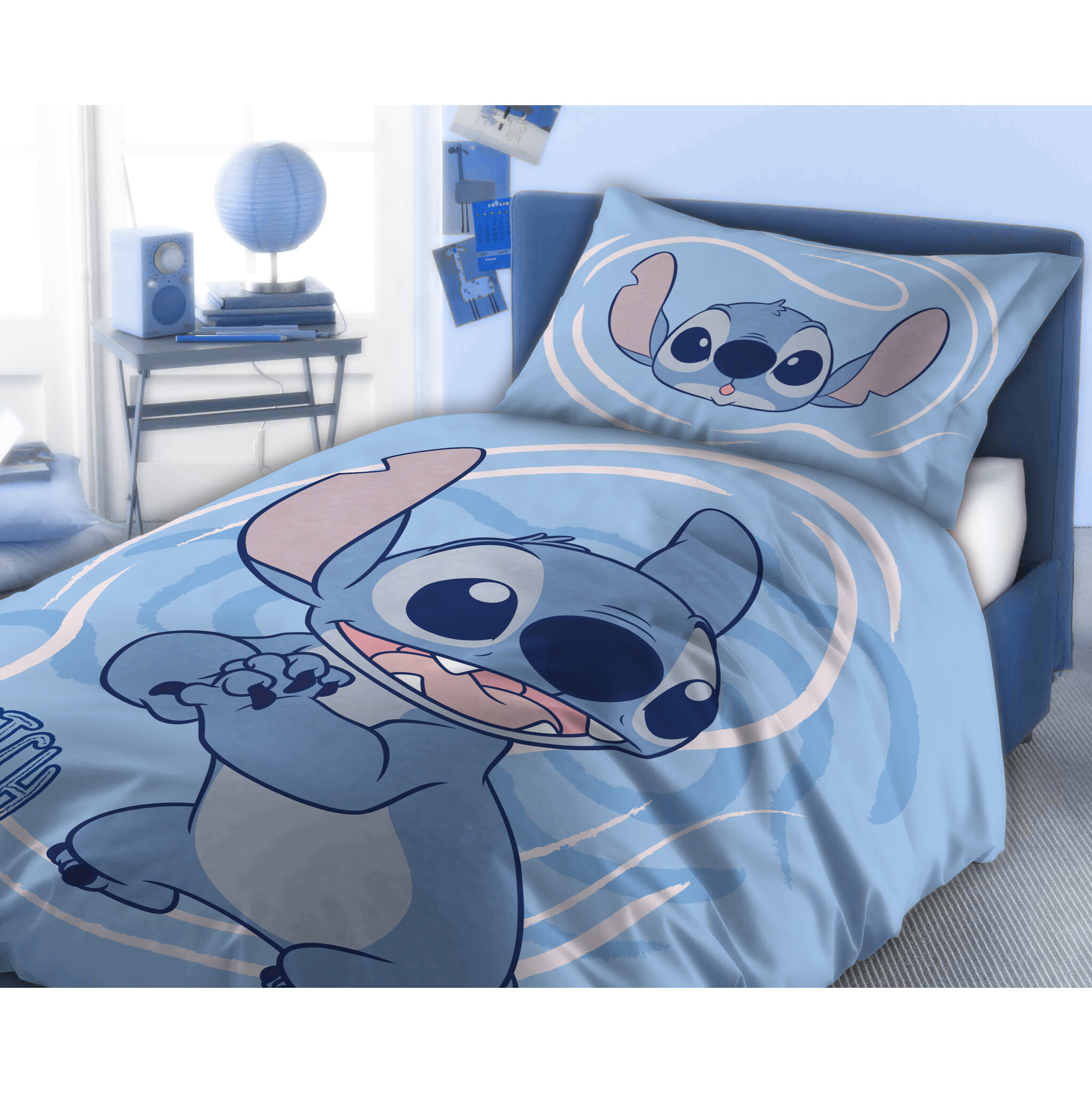 Disney Lilo & Stitch Sweet Duvet Cover - 140 x 200 cm / 70 x 90 cm - Cotton