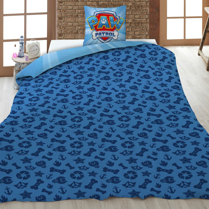 Paw Patrol Team Duvet Cover - 140 x 200 cm / 65 x 65 cm - Cotton